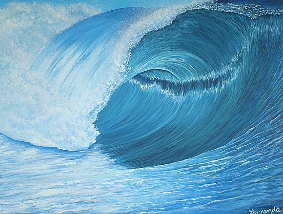 Surf Art by Fernanda O'Connell