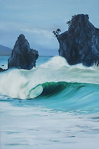 Surfer's Postcard